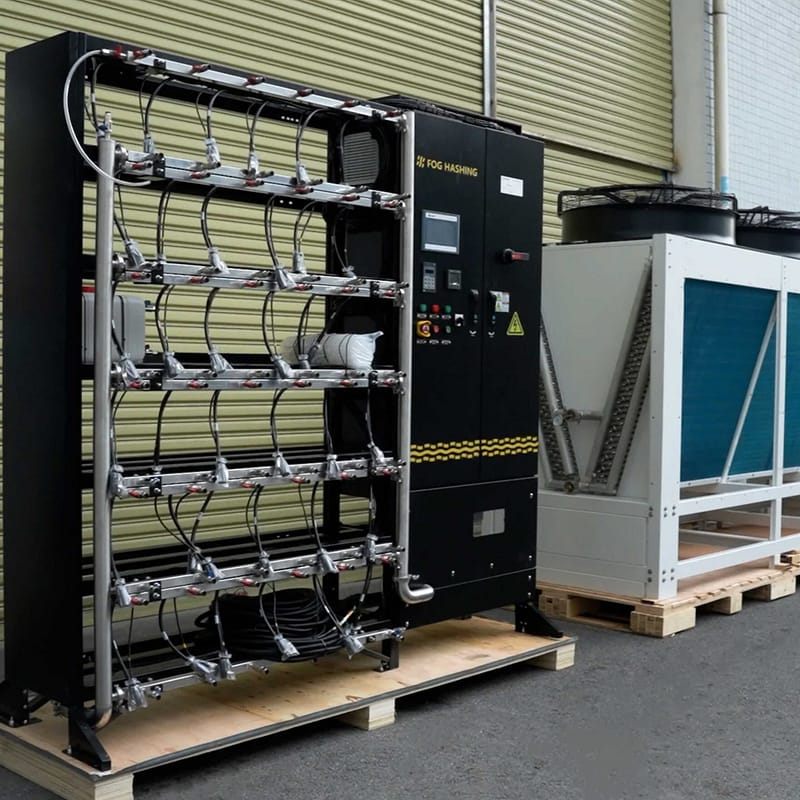 Fog Hashing H200-S Hydro Cooling Rack
